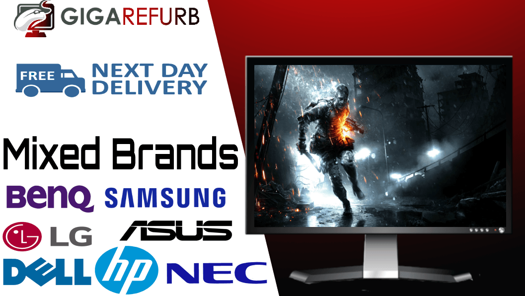 22 Zoll HD+ Business Computer Monitor, Desktop Gaming Monitor, Weiß / Hellgrau