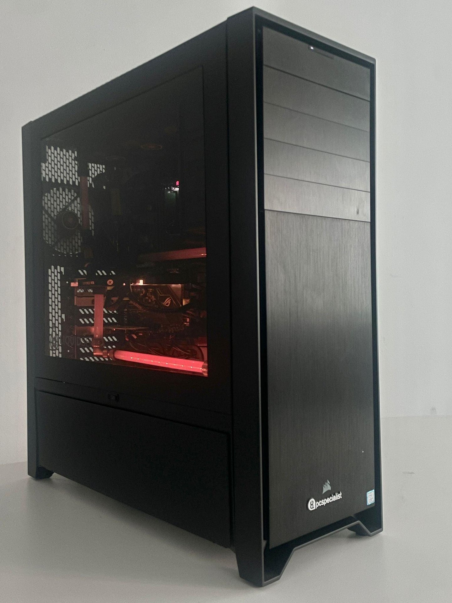 PC Specialist CUSTOM WATER COOLED GAMING PC - i9-9900K /32GB /4.5TB SSD / RTX 2080Ti