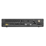 Back view of a refurbished docking station showing USB, VGA, DisplayPort, Ethernet, and power ports