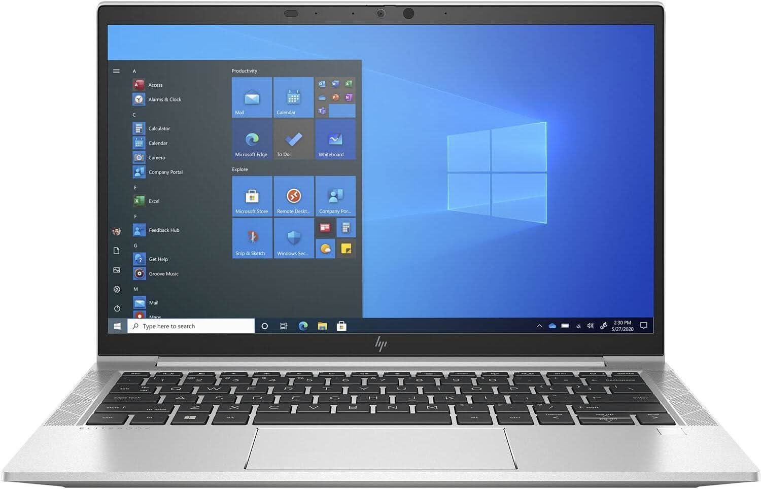HP EliteBook 840 G7 Intel Core i5-10210U 16GB DDR4 256GB SSD 14.0" Windows 11 Pro