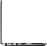 Side view of slim silver laptop with USB, USB-C, and exhaust ports