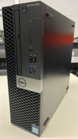 Dell OptiPlex 5060 small form factor desktop computer with front USB ports and Intel Core i5 label