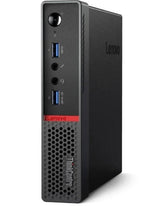 Lenovo ThinkCentre small form factor desktop PC with front USB ports and vented panel