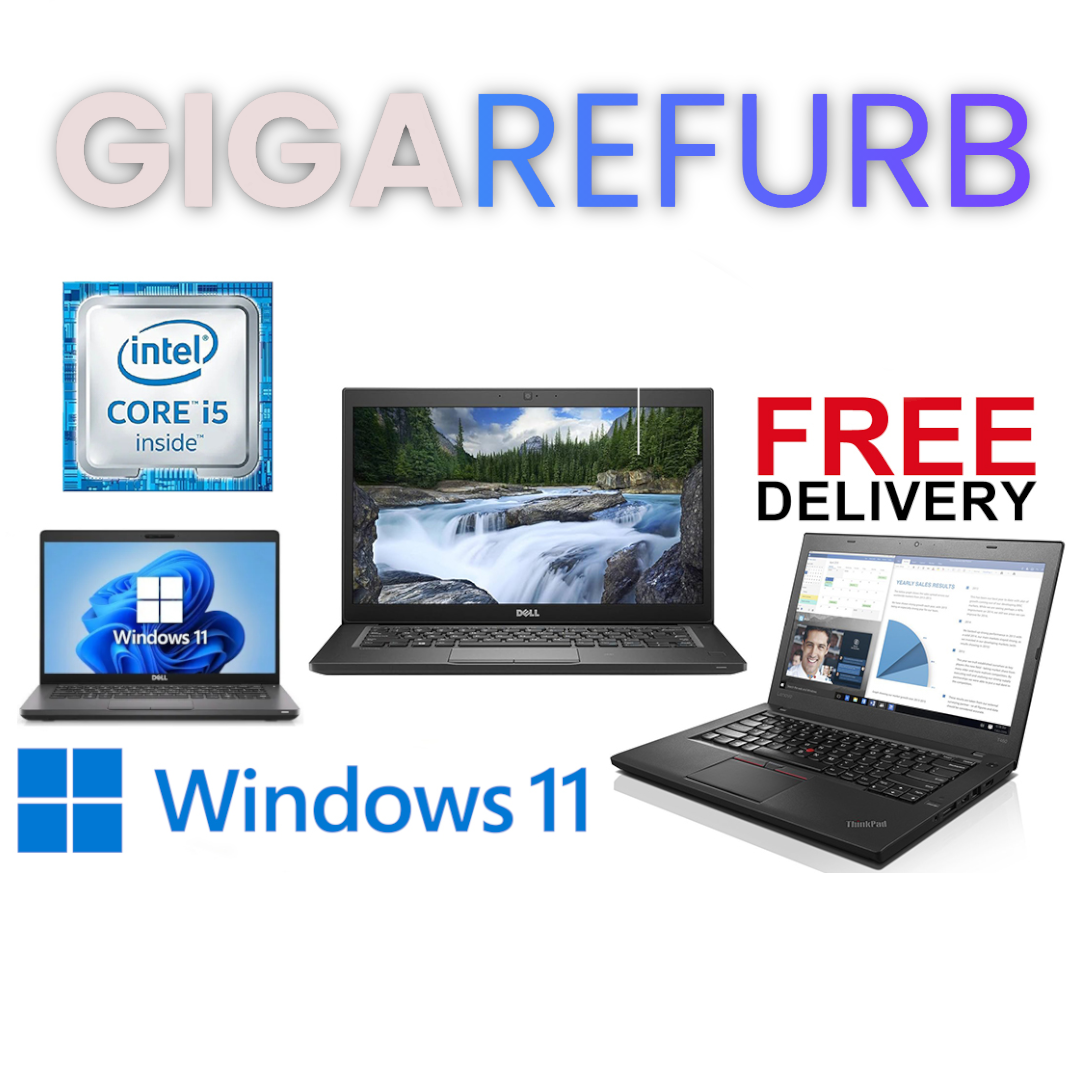 Fast Cheap Intel Core i5 6th Gen Laptop With Windows 11 8GB RAM 256GB SSD Wifi