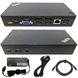 Lenovo ThinkPad USB-C Dock Docking Station DK1633 w/PSU