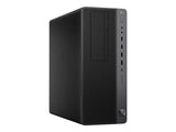 Black HP Z1 desktop tower computer with multiple USB ports on front panel