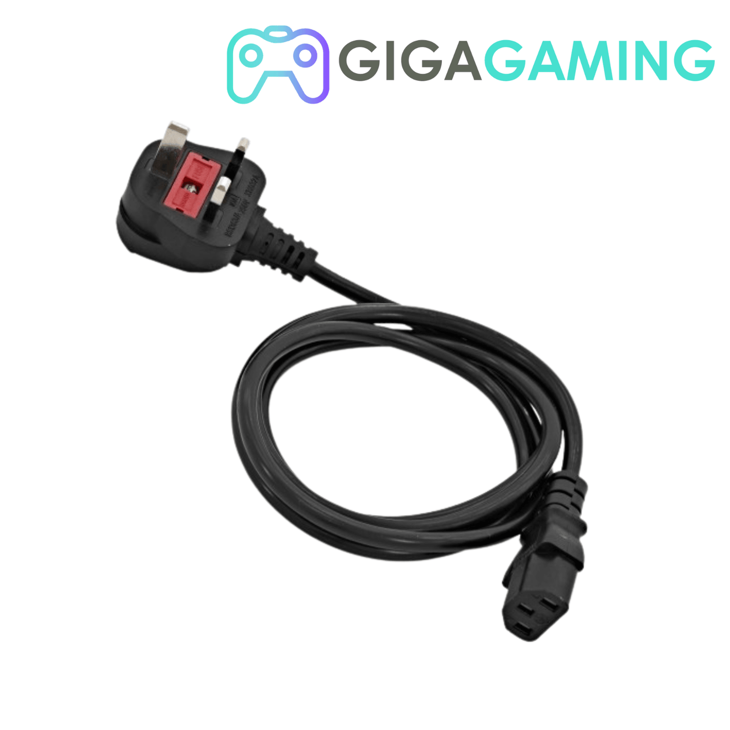 IEC Kettle Lead Power Cable 3 Pin UK Plug For PC Monitor TV