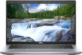 Dell laptop with landscape display, silver keyboard, and slim bezel design