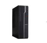 Acer small form factor desktop computer with front USB ports, black tower design