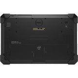 Back view of Dell Latitude 7212 Rugged Extreme Tablet with protective corners.