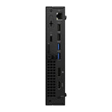 Back view of a refurbished mini desktop PC showing USB, HDMI, DisplayPort, and Ethernet ports.