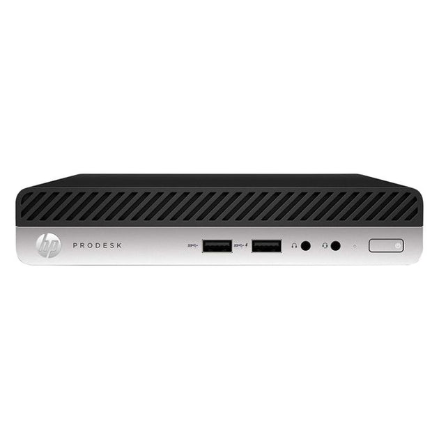 HP PRO DESK 400 G4 DM  Intel Core i5-8400T 8GB DDR4 256GB SSD + 128GB SSD WINDOWS 11 PRO