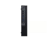 Dell OptiPlex 3060 micro desktop front view with USB and audio ports visible