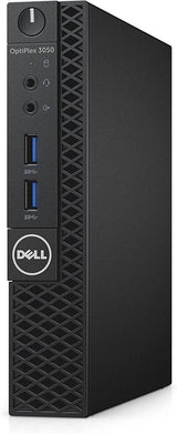 Dell OptiPlex 3050 small form factor desktop PC with USB ports and ventilation front panel