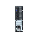 Rear view of Dell Vostro 3470 desktop PC showing ports and ventilation