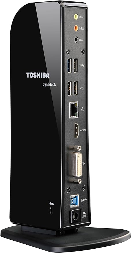 Toshiba Dynadock U3.0 HDMI USB 3.0 Docking Station + PSU + USB 3.0 A-B Cable