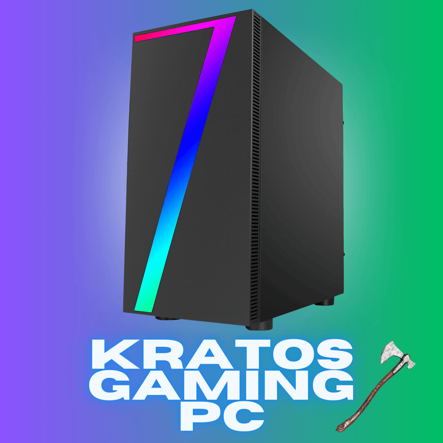 Kratos RGB PC Intel Core i7-4790 16GB 512GB SSD WIN10 HOME