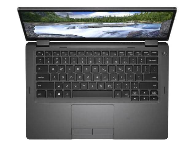 Refurbished laptop with open screen and black keyboard, ideal for affordable tech deals