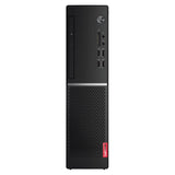 Refurbished Lenovo desktop computer tower with front USB ports and ventilation grille