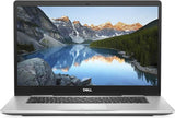 Silver Dell laptop with landscape screen display, affordable refurbished laptop