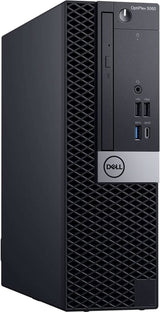 Dell OptiPlex 5060 small form factor desktop PC with front USB ports and black vented front panel