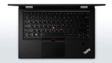 Refurbished ThinkPad laptop keyboard with touchpad and TrackPoint, top view