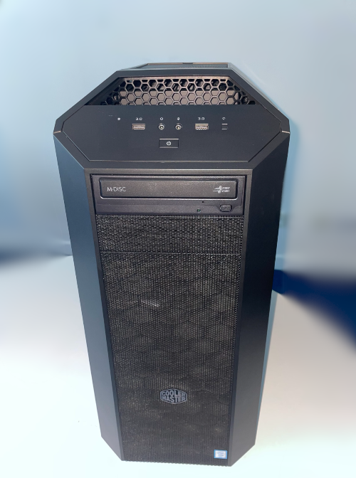 CUSTOM PC CoolerMaster Intel Xeon E5-2687W 128GB DDR3 512GB SSD WINDOWS 11 HOME