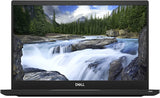 Front view of a Dell laptop with a nature scene on the screen, refurbished laptop UK