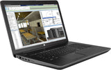 HP laptop running CAD design software, showing architectural drawings and 3D modeling