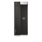 Dell Precision Tower 5810 desktop workstation front view, black case, USB ports visible