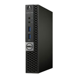 Dell OptiPlex 3040 small form factor desktop PC with front USB ports, black