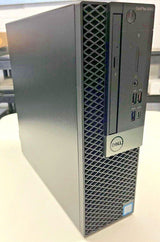 Dell OptiPlex 5060 desktop PC, front view, Intel Core i5, multiple USB ports