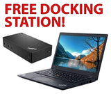 Lenovo T470s Fast Laptop -Intel Core i5 (6th Gen) 8GB RAM 256GB NVMe + FREE DOCK